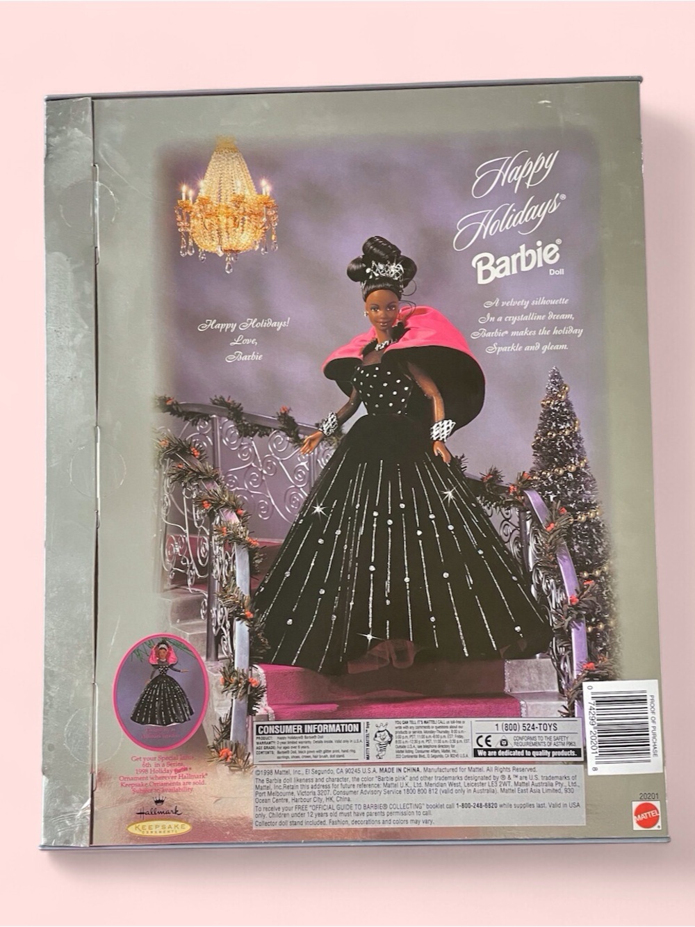 Vintage Mattel 20201 Barbie Special Edition Happy Hollidays 1998 - Picture 2 of 4